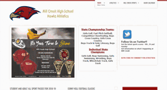 Desktop Screenshot of millcreekhawksathletics.com